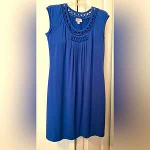 R & K originals, Blue dress, size 10